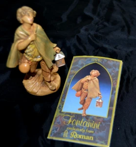 Estatuilla Fontanini DAVID Italia Belén Romano con Tarjeta Sin Caja De Colección Años 90 - Imagen 1 de 6