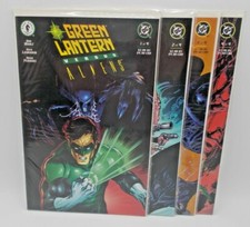 Green Lantern vs Aliens #1-4 2000 DC / Dark Horse Complete Run Set High Grade