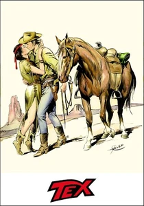 CARTOLINA POST CARD TEX WILLER n 1 - Imagen 1 de 3