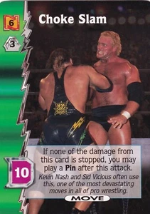 Sid Vicious 2000 Wizards of the Coast WCW Nitro Card #35 Choke Slam U WWE Sycho - Picture 1 of 24