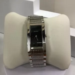 New Seiko, Black Dial, 1N00-0FY0, 360474, Stainless Steel Polished, New Battery - Picture 1 of 9