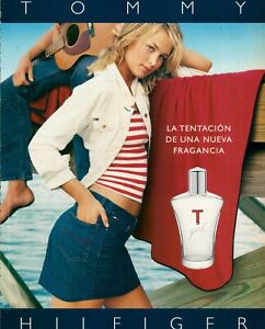 TOMMY HILFIGER magazine de parfums annonce publicitaire imprimée vintage tommy girl 1p 2003