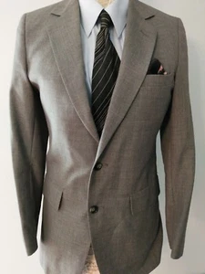 Emile Duval Sports Coat Blazer Size 37L Gray Exc - Picture 1 of 7