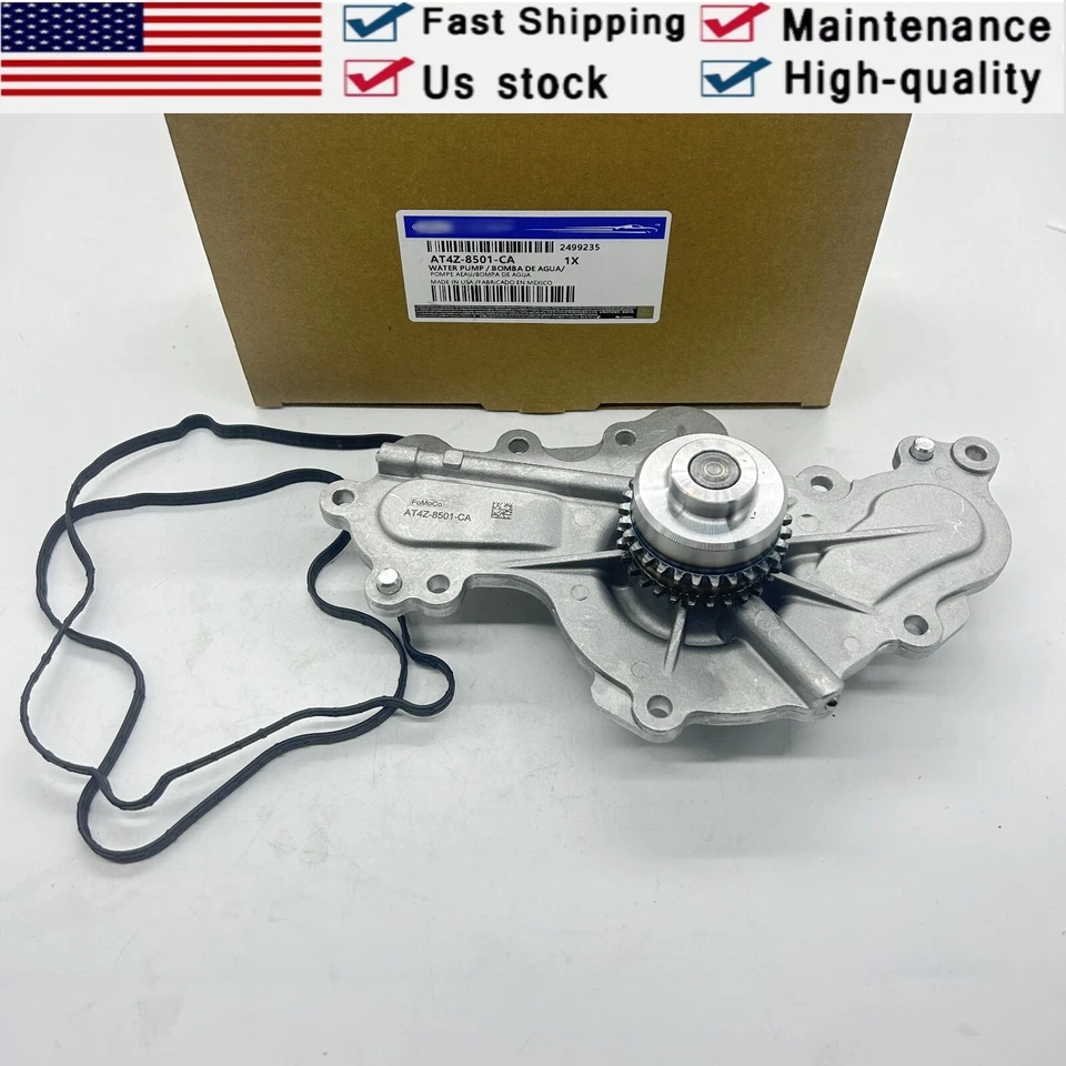 Motorcraft OEM Engine Water Pump For Ford Edge Flex Taurus Lincoln MKT MKZ V6 - Imagem 1 de 4