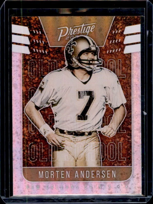2020 Panini Prestige - Old School #OS-MA.2 - Morten Andersen - Image 1 of 1