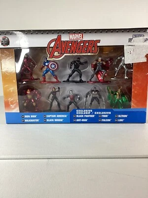Marvel Avengers Nano Metalfigs 10 Pack NEW .100% Die-cast Metal Brand New - Image 1 of 4