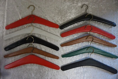 10 x bunte Bügel Kleiderbügel 1950er 1960er Jahre Vintage Retro - Bild 1 von 4