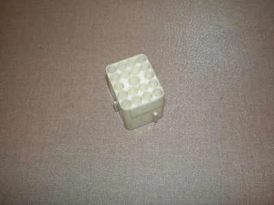  GENUINE VW WHITE CONNECTOR SLEEVE HOUSING 19 PIN 171 971 971 E - Image 1 of 2