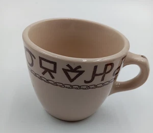Vintage Wallace China Westward Ho Rodeo 1954 Cup Mug Till Goodan Western Cowboy - Picture 1 of 10