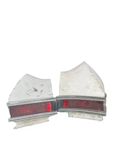 1968 Chevelle 2 Rear Taillight Sections Full Units Exterior + Housing & Lenses - Picture 1 of 15