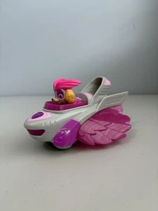 Paw Patrol Mighty Pups Super Cargado Skye Avión Jet Luces Sonidos Trabajo - Imagen 1 de 12