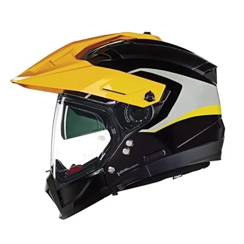 NOLAN N70-2X Convinto Off-Road Motorcycle Helmet Yellow/345 Size L 59-60cm 60387 - Image 1 of 1