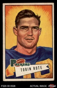 1952 Bowman Small #56 Tobin Rote Packers Rice 2 - GOOD - Picture 1 of 5