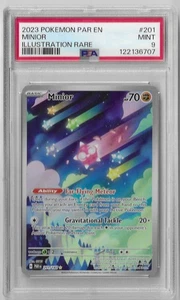 PSA 9 Minior 201/182 Paradox Rift Illustration Rare S&V Card Pokemon TCG - Picture 1 of 2