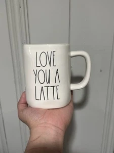 Rae Dunn Collection By Magenta LOVE YOU A LATTE Mug - Picture 1 of 2