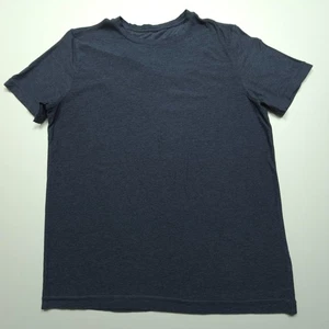 Vuori Herren Shirt Small blau grau getönt Basic Tee dünn Freizeit Gym Training minimal - Bild 1 von 9