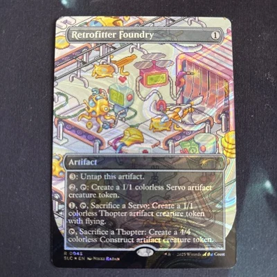 Halo  Foil Retrofitter Foundry - Mtg Secret Lair Encyclopedia - Image 1 of 3