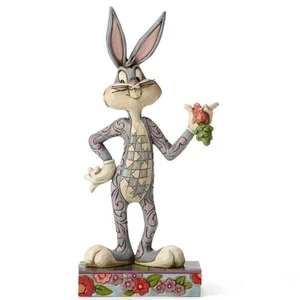 LOONEY TUNES*Jim Shore*BUGS BUNNY con ZANAHORIA*Nuevo*NUEVO EN CAJA*Raro*WHAT'S UP DOC*4049382 - Imagen 1 de 1
