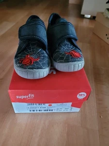 Hausschuhe Größe 27 Spinne Kleinkind Superfit  Originalverpackung - Bild 1 von 2