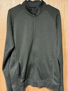 Men’s Lululemon Division Track Jacket Dark Olive Green Size Large (E1) - Picture 1 of 5