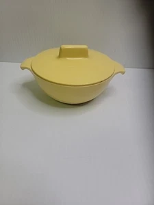 Vintage Lifetime Melamin Mid Century Modern Zuckerdose gelb. Tolle Farbe. - Bild 1 von 3
