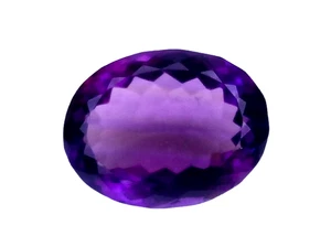 9.37cts Purple natural amethyst Oval Shape loose gemstones - Picture 1 of 3
