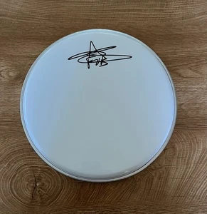 * ANDY HURLEY * signed 10" drumhead * FALL OUT BOY * DRUMMER * - Picture 1 of 2