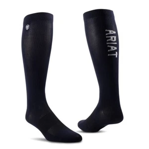 Ariat Tek Essential Performance Socks Navy - Picture 1 of 1