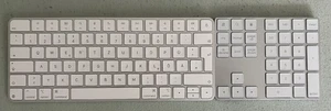 Apple Magic Keyboard, USB-C, dt. mit Bluetooth Numeric Keypad - Bild 1 von 4