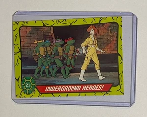 TMNT & April O’Neill - TMNT 1990 Topps - 21 - #A010 - Picture 1 of 2