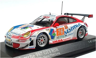 Minichamps 1/43 Scale 410 106976 - Porsche 997 GT3 RSR 24h Le Mans 2010 - Image 1 of 4
