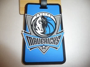 NBA DALLAS MAVERICKS BASKETBALL BAG/LUGGAGE TAG - Free Shipping - Picture 1 of 5