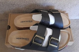 Sandalias de cuero Heritage 63 Pajar Canadá para mujer talla Uk8/40 euros - Imagen 1 de 5