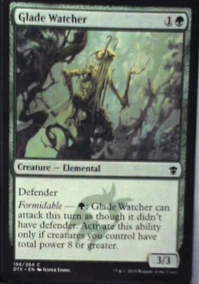 Glade Watcher - Dragons of Tarkir: #188, Magic: The Gathering Nm R147 - Image 1 of 1