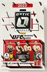 2023 Panini Donruss Optic UFC Trading Cards Factory Sealed Hobby Box