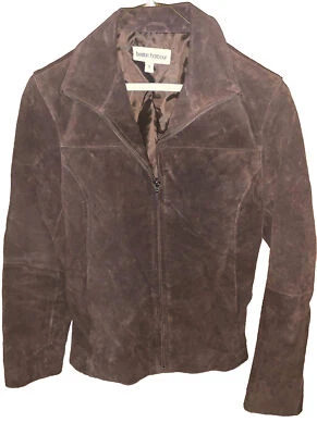 Женская кожаная куртка Boston Harbour Seude с подкладкой размер Small - Изображение 1 из 4