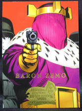 2008 SkyBox Marvel Masterpieces 3 Bad Guys Baron Zemo Card #3
