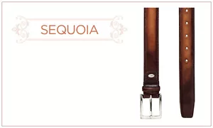 Cinturón Andrés Sendra: Sequoia 95cm Marrón Sequoia Cinturón de Cuero Patinado - Imagen 1 de 1