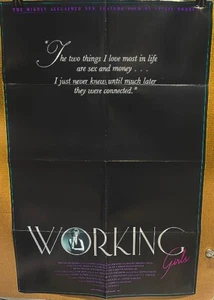 ARBEITENDE MÄDCHEN! '87 KULTKLASSIKER ORIGINAL U.S. OS FILMPLAKAT - Bild 1 von 1
