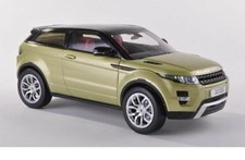 Land Rover Range Rover Evoque,metallic Light Green /black,1:18,Welly