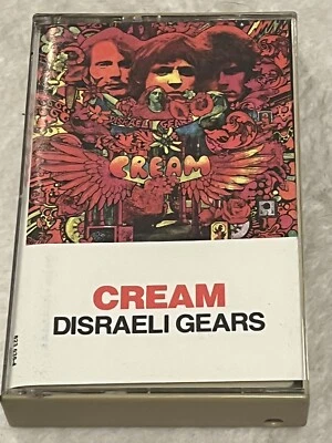 Cream Disraeli Gears Cassette Tape Vintage 1967 USA Foto 1 de 2