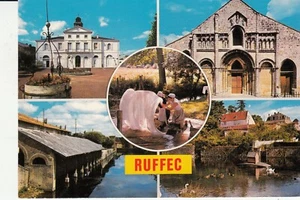 Carte postale 10cmX15cm CHARENTE RUFFEC multivues écrite - Picture 1 of 1