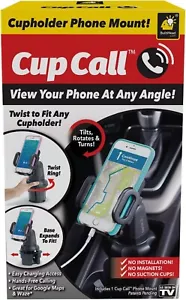 BulbHead Cup Call Hands-Free Vehicle Cell Phone Mount Adjustable Universal - Picture 1 of 4