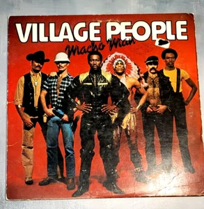 1978 Village People-Macho Man (Vinyl LP 33 RPM) Casablanca Rec. & Filmworks Inc. - Picture 1 of 4