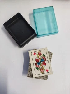 Mini Carte da Gioco Milanesi Vintage Anni 80 Con Scatolina. - Foto 1 di 8