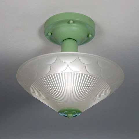 Vintage Semi-Flush Ceiling Light Fixture Cover