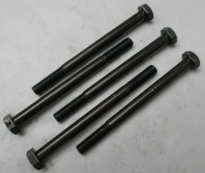 J.B.S Hex Head Bolt M8 8mm - 1.25 x 100 Long "5 Bolts" Grade 10.9 M8-1.25x100