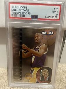 1997 Hoops Talkin Hoops Kobe Bryant PSA 9 #15 Lakers