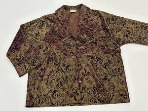 Ladies size 3 XL IMOGEN OMSK Decorative Designer Jacket  - Made In AUS - Picture 1 of 10