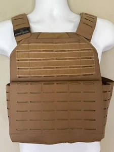 Tactical Vest Armor Plate Rack Carrier PROTECH SHIFT 360 L Coyote Laser Cut - Picture 1 of 14